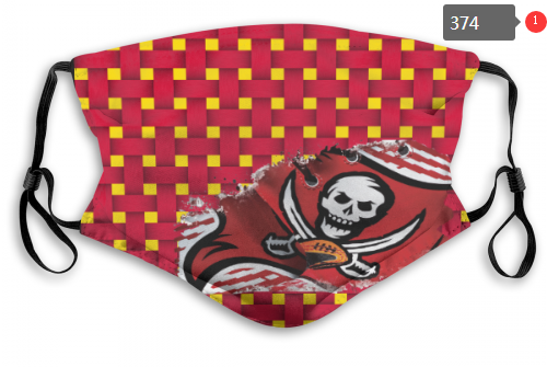 NFL Tampa Bay Buccaneers #15 Dust mask with filter